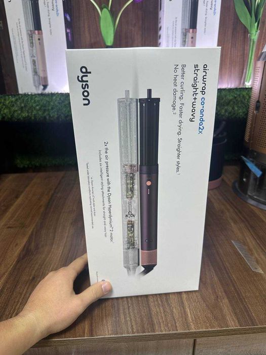 Dyson Airwrap Coanda 2x Sakura — салонная укладка у вас дома