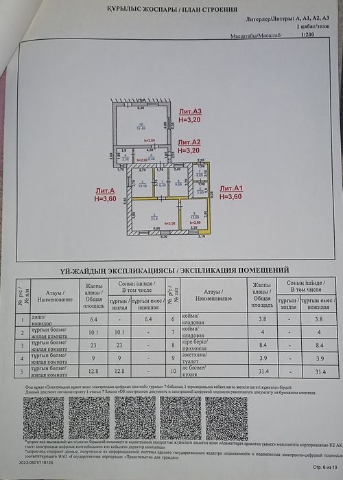 4-комнатный дом в центре