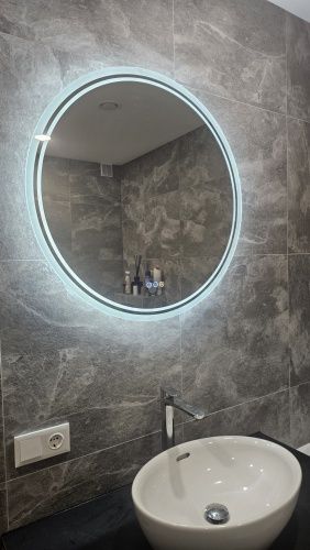 Огледало за баня 60 см диаметър