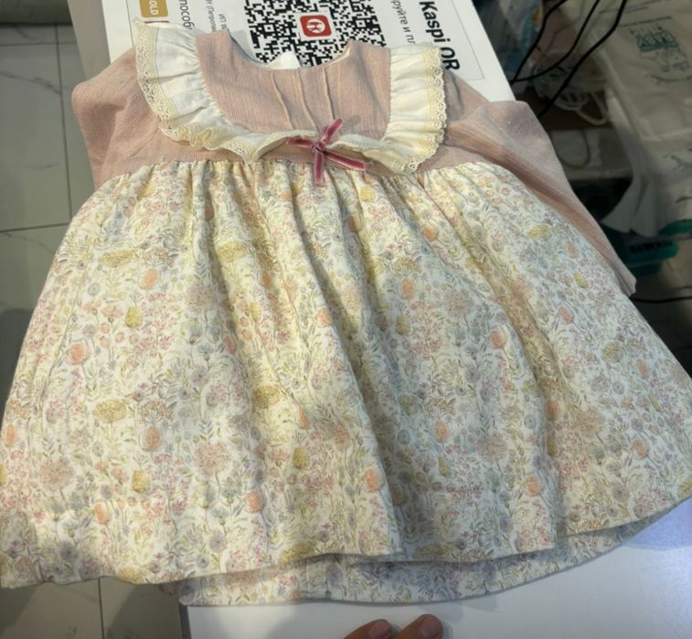 Платье на девочку годик