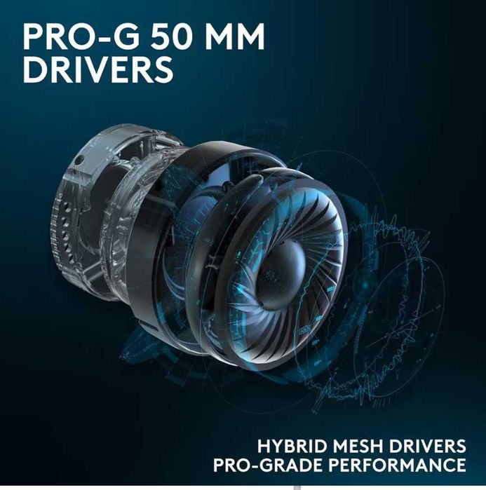 Casti Gaming LOGITECH Pro X SE, 7.1 surround