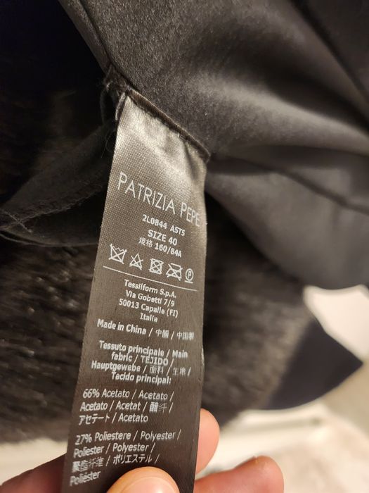 Palton cu blana Patrizia Pepe