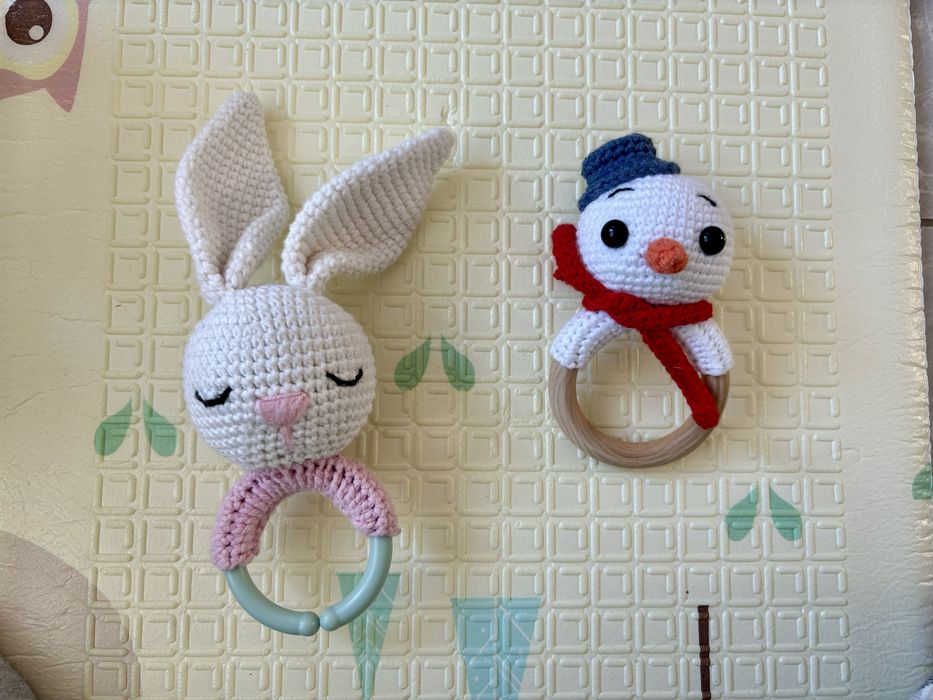Ръчно плетени детски играчки