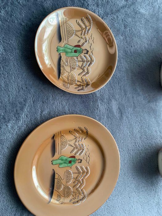 Serviciu din portelan fin Gheisa pentru 6 pers. (fabricat in Japonia)