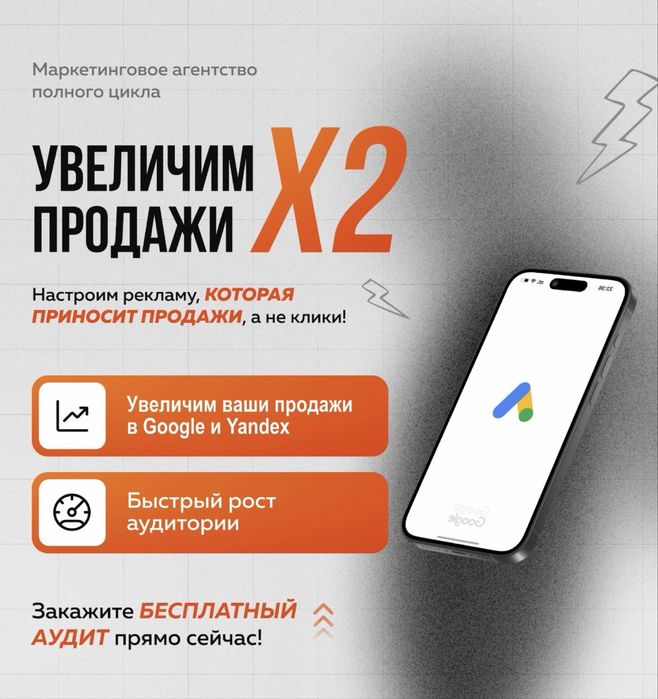 Создание сайтов | Разработка сайтов за 1 день гугл реклама