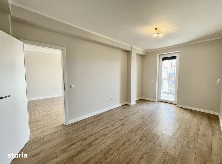 Ap. nou, intabulat, la cheie - 2 camere + terasa 10.42 mp - premium