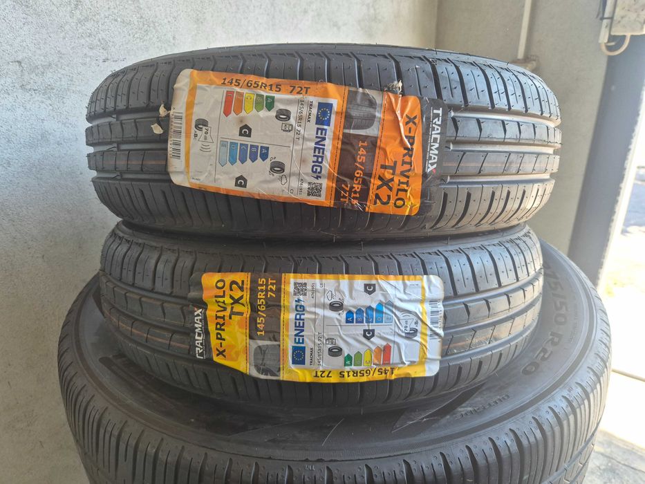 2 Anvelope de VARA - 145/65/15 72T - Tracmax X-Privilo - SMART - NOI - DOT 2023 ! SUPER PRET !