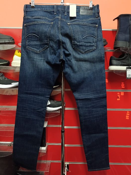 Оригинални дънки G-Star Raw Revend W34 , W36 нови мъжки скини фит
