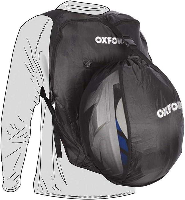 Мото раница OXFORD HANDY SACK с Helmet Holder (ДЪРЖАЧ НА КАСКА)