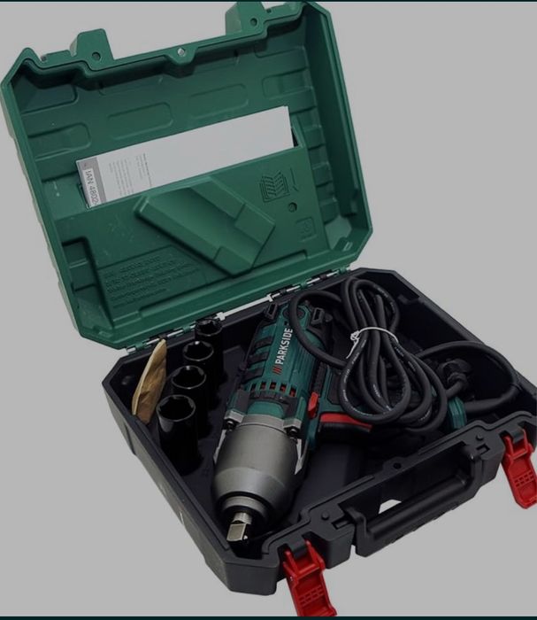Masina de insurubat / pistol impact Parkside pentru roti alimentare