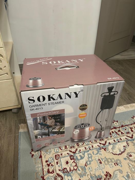 Паровой утюг бір рет қолданылған,