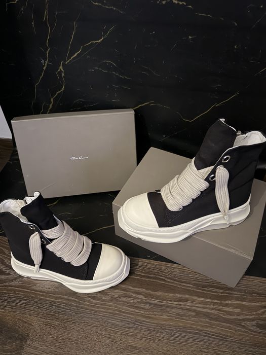 Rick Owens Abstract Jumbo Laces