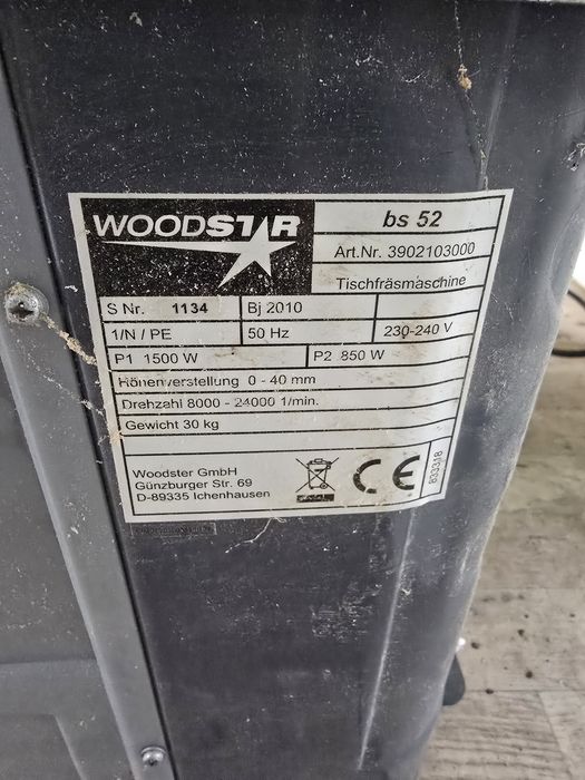 Настолна фреза woodstar bs52