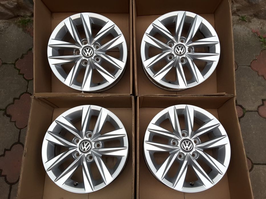 jante aliaj 15; 5x112; originale Vw Caddy, Golf 6, Golf 7
