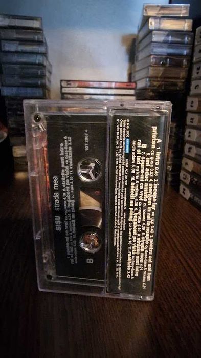 Caseta - Sisu - Strada mea - 2000 - prima editie