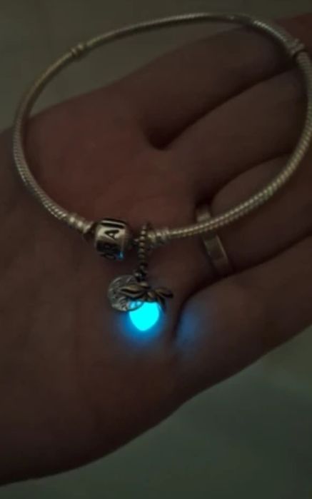 Licurici fosforescent argint Pandora