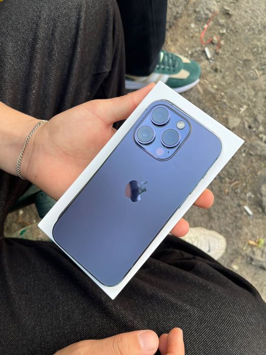 Айфон 14 про фиолетовый цвет