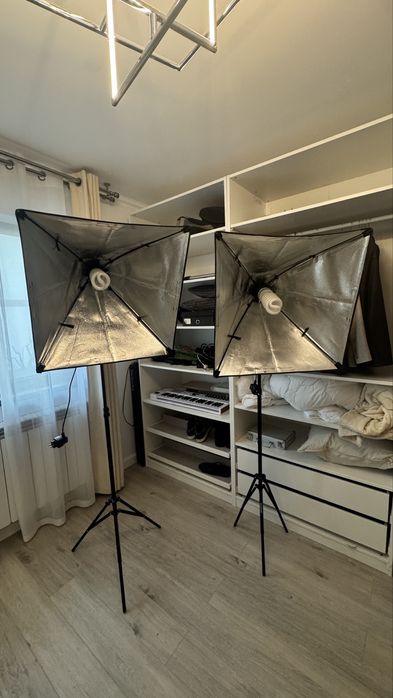 Kit de doua softboxuri, lumina de studio