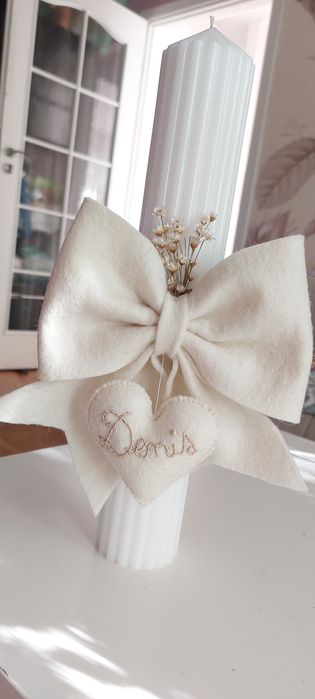 Lumanare botez. Lumanare botez handmade premium. Lumanare botez personalizata