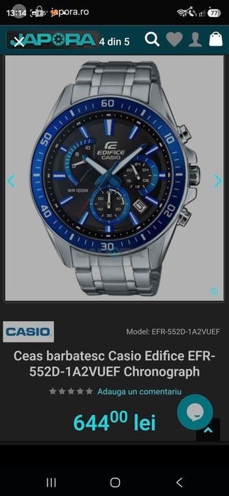 Vand URGENT Casio.Edifice