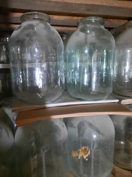 Банки стеклянные 1,2,3л