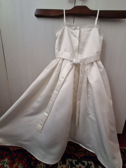 Нарядное длинное платье для девочки 6-8 лет