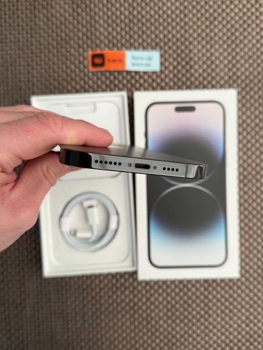 iPhone 14 Pro MAX Лизинг от16Е/мес  Space Black  черен 128Gb