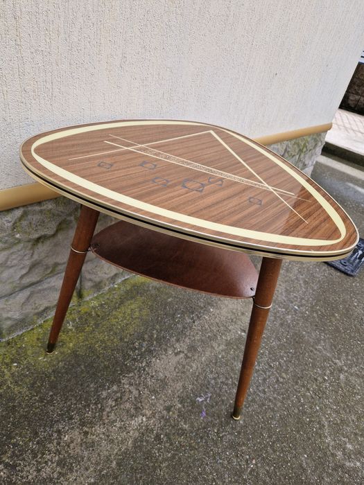 Уникална рядка антикварна немска масичка