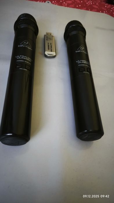 Microfon, set microfoane wireless behringer ulm200 USB