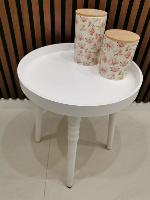 Masuta de cafea lemn alba superba