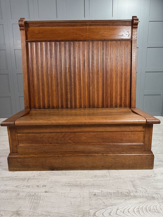 Старинна пейка, ракла, дъб Р478