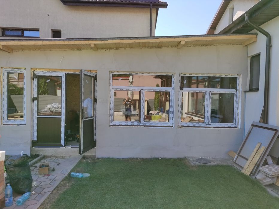 Tamplarie pvc cu geam termopan /tripan