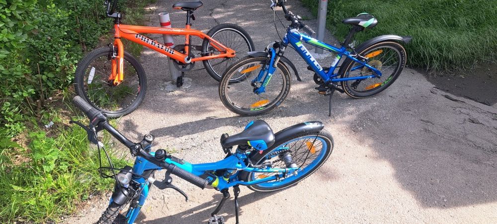 3 biciclete pentru cpii