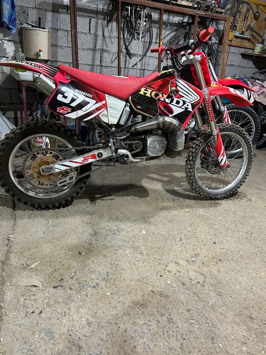 Honda cr 250  двигатель cz 500