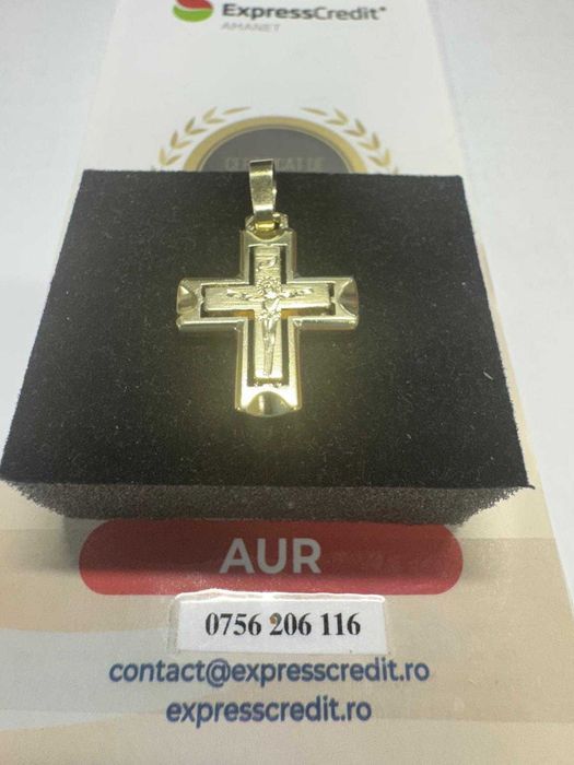 Medalion din aur 14k (68693.3/ 10 Pacurari 1) Garantie 2 ani!