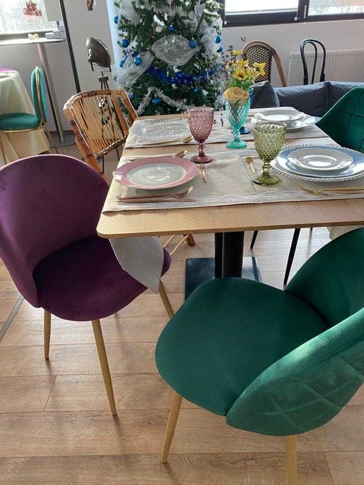 Scaune moderne tapitate restaurant evenimente, HORECA  (stoc)