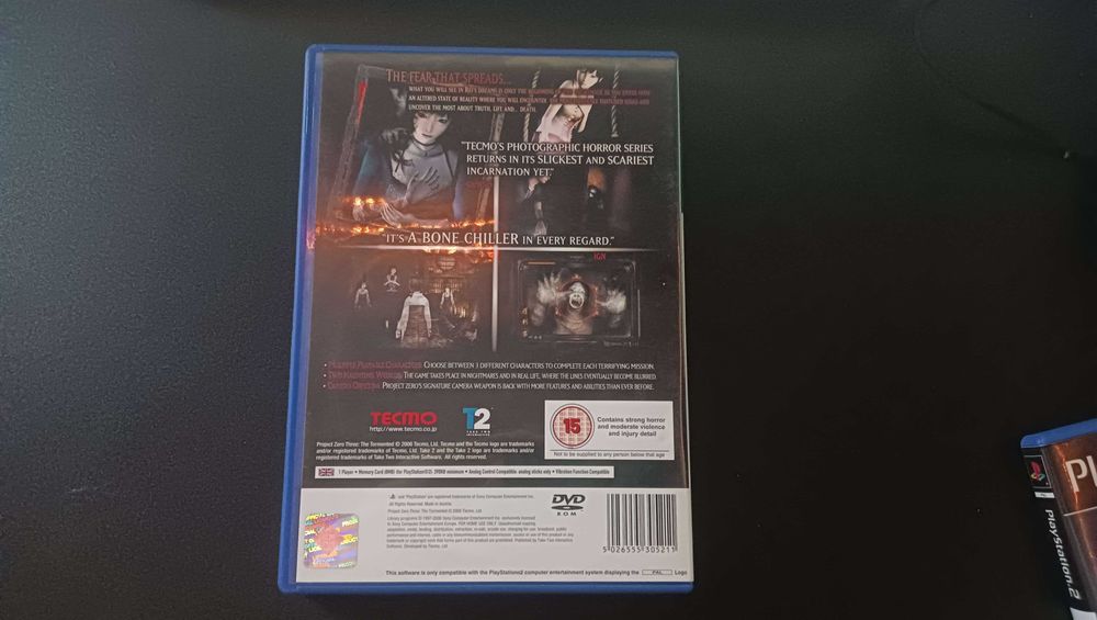 Рядка ps2 игра Project zero 3 The tormented / Fatal Frame 3
