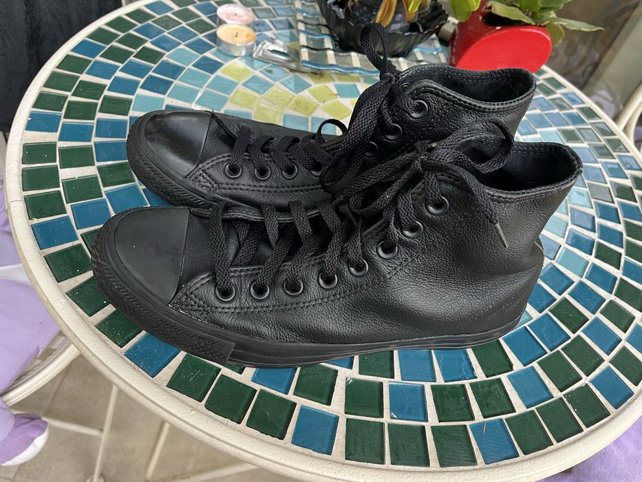 Converse Chuck Taylor All Star - Естествена кожа