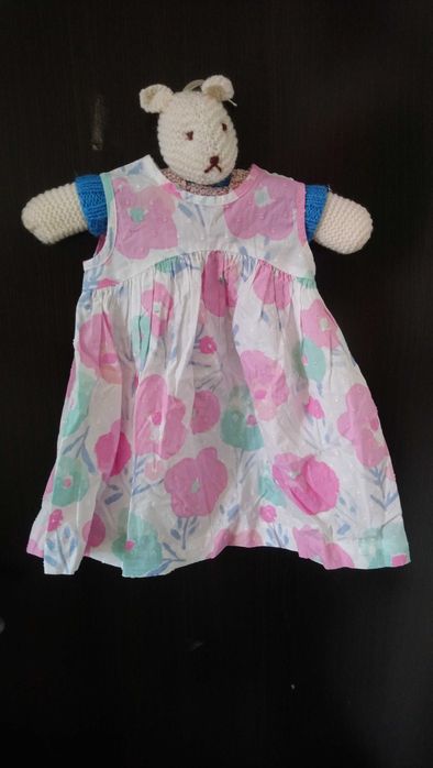 Rochiță 6-9 luni, bumbac