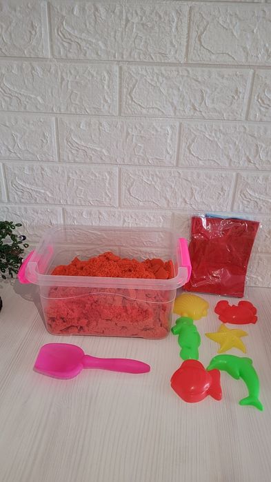 Кинетический песок.