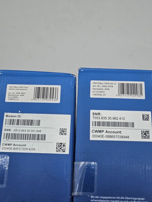 Router Fritz!Box 7590 AX , Router AVM FRITZ!Box 5590