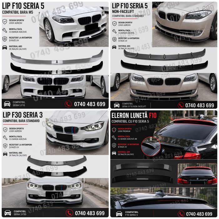 Stopuri  BMW X3 F25 G01 F10 F30 G30 Livrare GRATUITA F10 F25 G30 Seria 3 5 X3 Livrare gratuita cu verificare colet + Cadou husa cheie