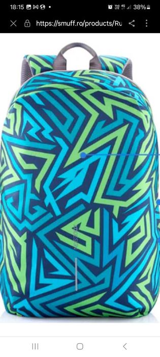 Rucsac antifurt Bobby soft abstract XD Design