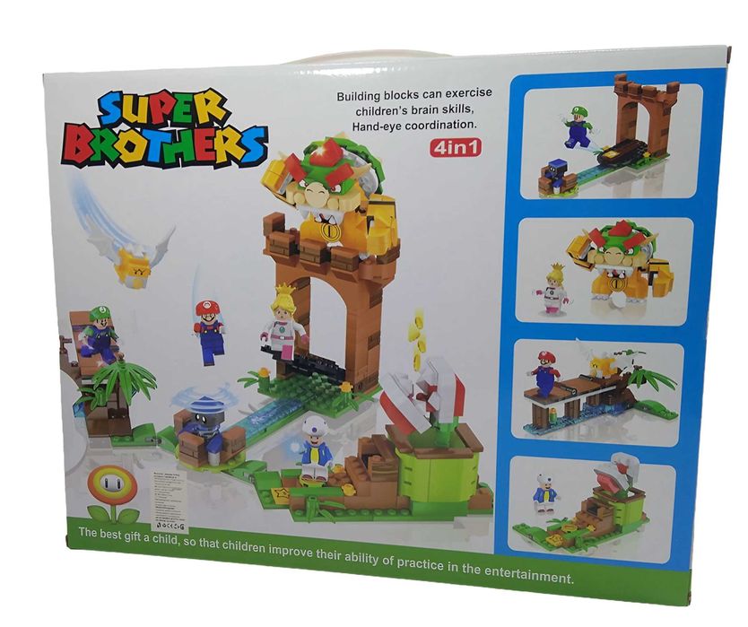 Конструктор Mario Brothers Супер Марио 479 части.