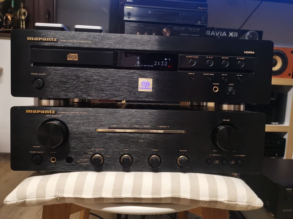 Vând Sa-cd Marantz sa 7001 și amplificator Marantz pm 7001