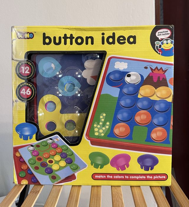 Jucarie educativa - joc mozaic cu butoni