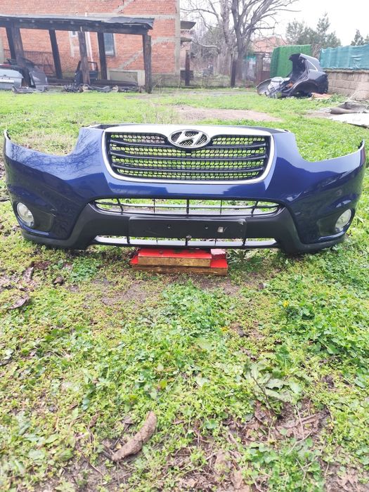 Предна броня Hyundai Santa fe 2-2010г-Фейслифт