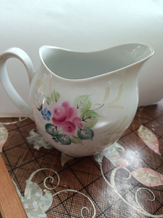 Молочник СССР фарфор легкий тонкий