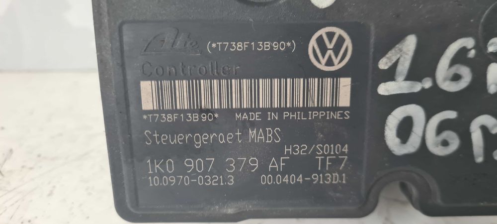 ABS блок VW Golf 1.6i 2009г.