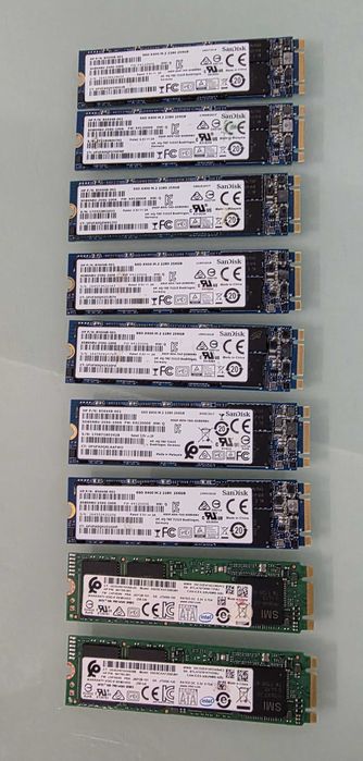 SSD 256GB M.2 2280 SATA III 6Gbps